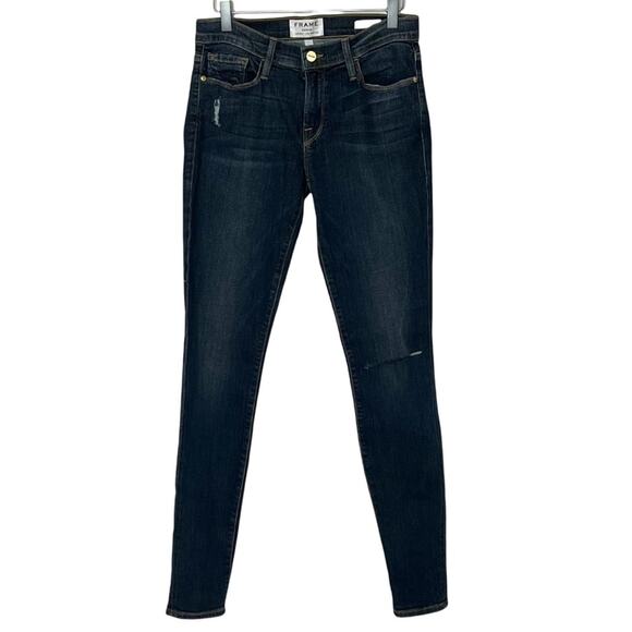 FRAME Denim “Le Skinny de Jeanne” Kings Highways Skinny Jeans - Picture 5 of 7